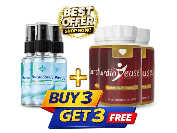BreathEaseX 6 bottle pack